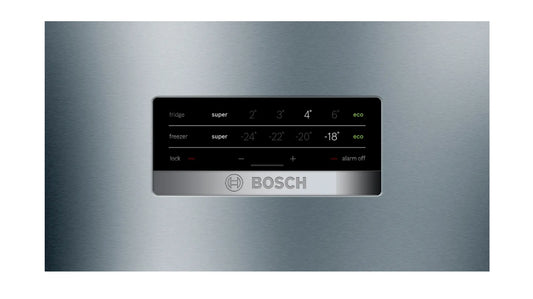 Bosch KGN56XI40I – 559 L Series 4 Bottom Freezer Refrigerator (Brushed Steel / Anti-Fingerprint Finish)