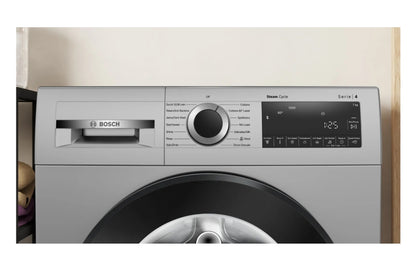 Bosch WGA1220SIN – 7 kg Series 4 Front Load Washing Machine (1200 RPM, Silver)