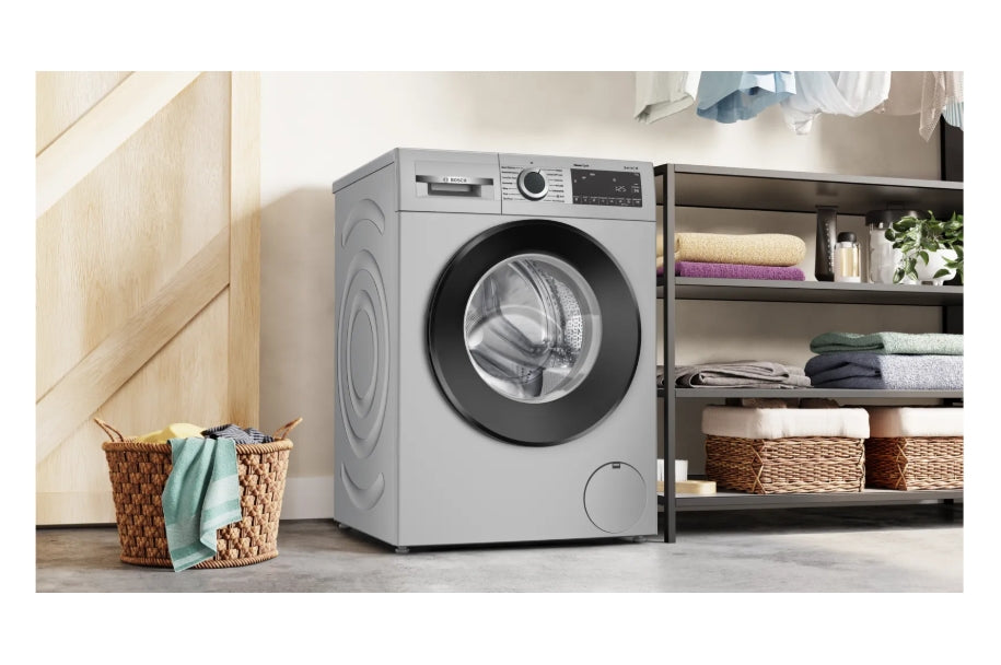 Bosch WGA1220SIN – 7 kg Series 4 Front Load Washing Machine (1200 RPM, Silver)