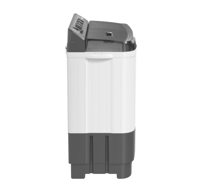 Bosch Series 2 11 kg Semi-Automatic Top Load Washing Machine (WJZ115W0IN, White & Black) - Powerful Wash, Fast Dry