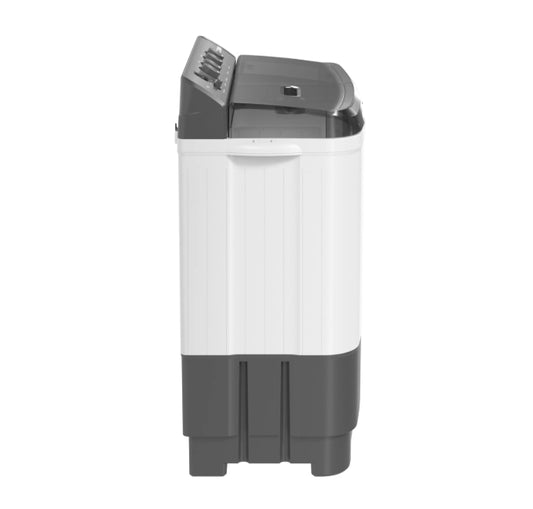 Bosch Series 2 11 kg Semi-Automatic Top Load Washing Machine (WJZ115W0IN, White & Black) - Powerful Wash, Fast Dry