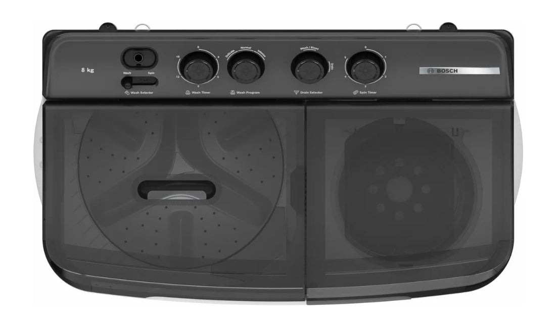 Bosch WJZ801W0IN – 8 kg Semi-Automatic Top Load Washing Machine (1300 RPM, 5 Star)