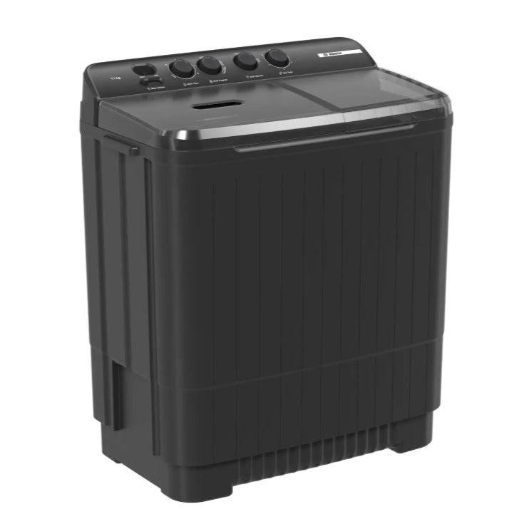 Bosch WJZ115D0IN Series 2 – 11 kg 5 Star Semi-Automatic Top Load Washing Machine (Dark Grey)