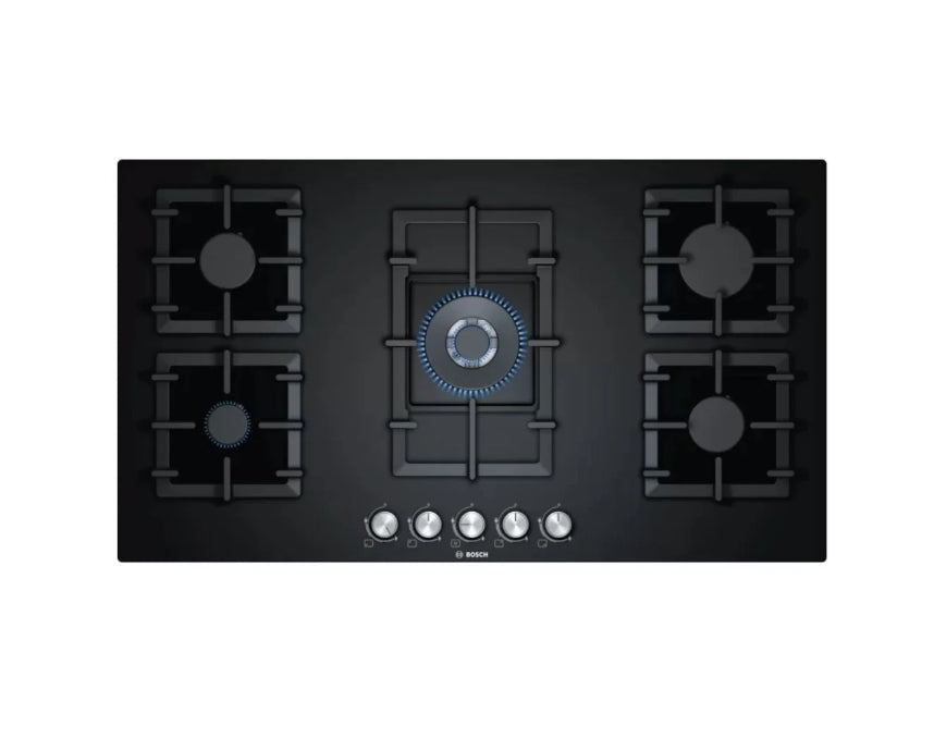 Bosch PPQ9B6O90I 90 cm 5-Burner Built-In Gas Hob