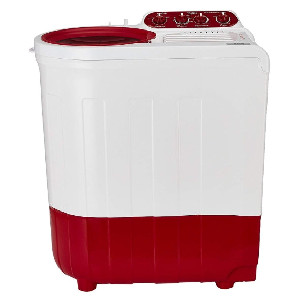 Whirlpool 7 kg Semi-Automatic Top Load Washing Machine – ACE 7 Supreme Plus, Coral Red (30330)