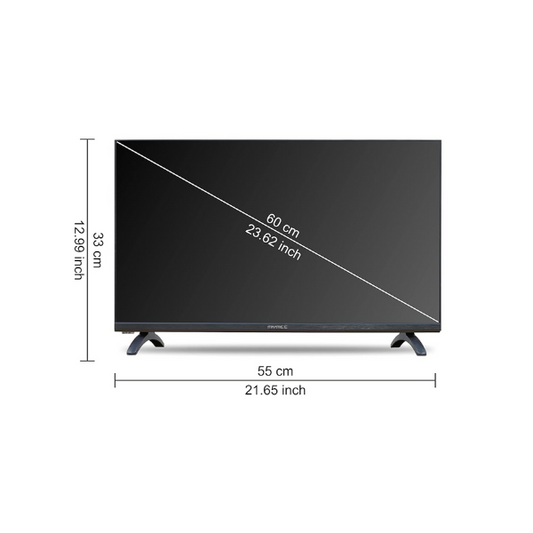 MYMEE 24 inch″ Smart TV (PixelPlus Ultra HD, 700 Hz, Bluetooth, HDMI, USB)