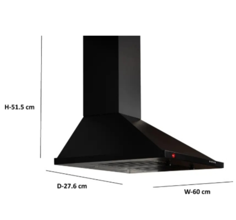 Pigeon Nebula DX 60cm Baffle Filter Kitchen Chimney