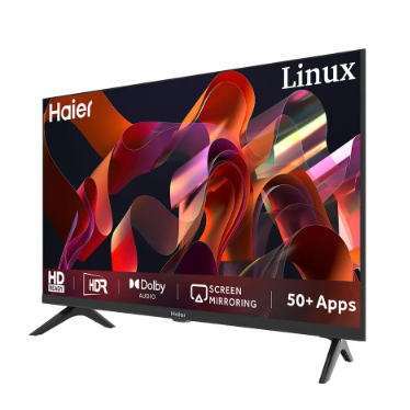 Haier 32-Inch (80 cm) Bezel-Less Smart TV