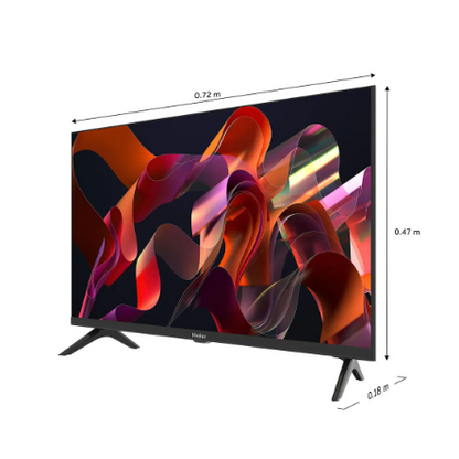 Haier 32-Inch (80 cm) Bezel-Less Smart TV