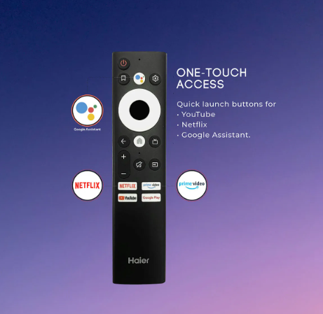Haier 32-Inch (80 cm) Bezel-Less Smart TV