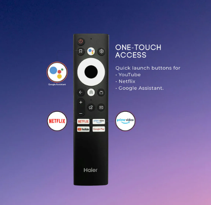 Haier 32-Inch (80 cm) Bezel-Less Smart TV