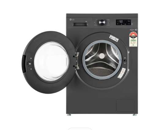 LG 8 kg Front Load Washing Machine (FHB1208Z2M) – Inverter Direct Drive, Steam, 6-Motion, Smart Diagnosis