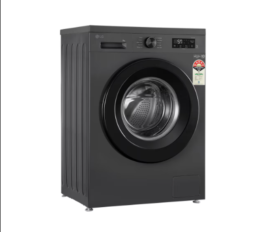 LG 8 kg Front Load Washing Machine (FHB1208Z2M) – Inverter Direct Drive, Steam, 6-Motion, Smart Diagnosis