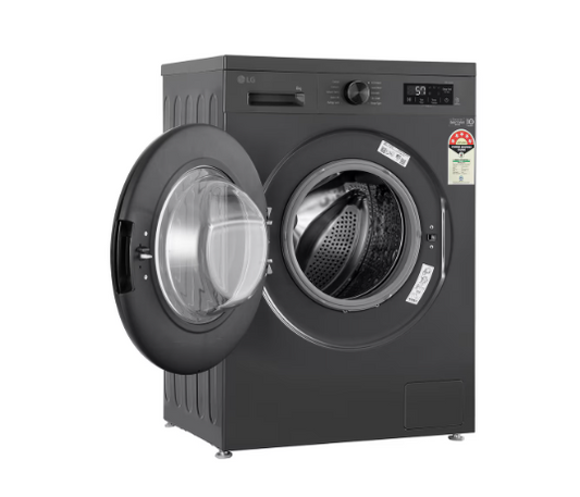 LG 8 kg Front Load Washing Machine (FHB1208Z2M) – Inverter Direct Drive, Steam, 6-Motion, Smart Diagnosis