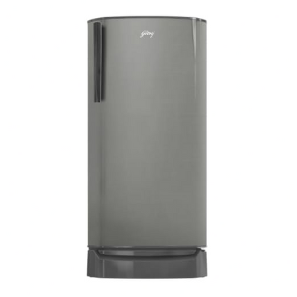 Godrej 180 L 2 Star Direct Cool Turbo Cooling Technology With Upto 24 Days farm Freshness Single Door Refrigerator (RD ERIOPLS 205B THF ST GL, Steel Glow)