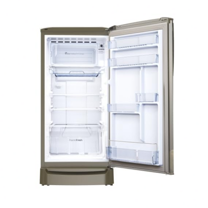 Godrej 180 L 2 Star Direct Cool Turbo Cooling Technology With Upto 24 Days farm Freshness Single Door Refrigerator (RD ERIOPLS 205B THF ST GL, Steel Glow)