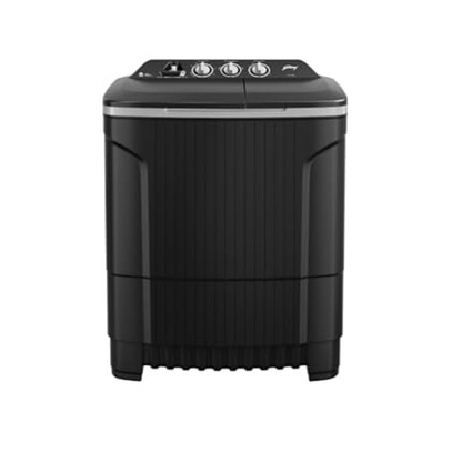Godrej 8 Kg 5 Star Tri-Roto Scrub Pulsator Semi-Automatic Top Load Washing Machine (WSEDGE CLS 80 5.0 PRA SLGR, Slate Grey)