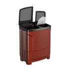 Godrej 8 kg 5 Star Semi Automatic Top Load Washing Machine  Model: WSEDGE ULT 80 5.0 DB2M CSRD | Colour: Red