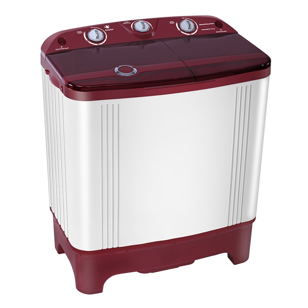 Kelvinator SATT 6.5 Kg Semi Automatic Top Load Washing Machine  Model: KWS-B650CR | Rust Free Body