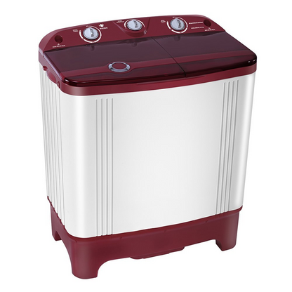 Kelvinator SATT 6.5 Kg Semi Automatic Top Load Washing Machine  Model: KWS-B650CR | Rust Free Body