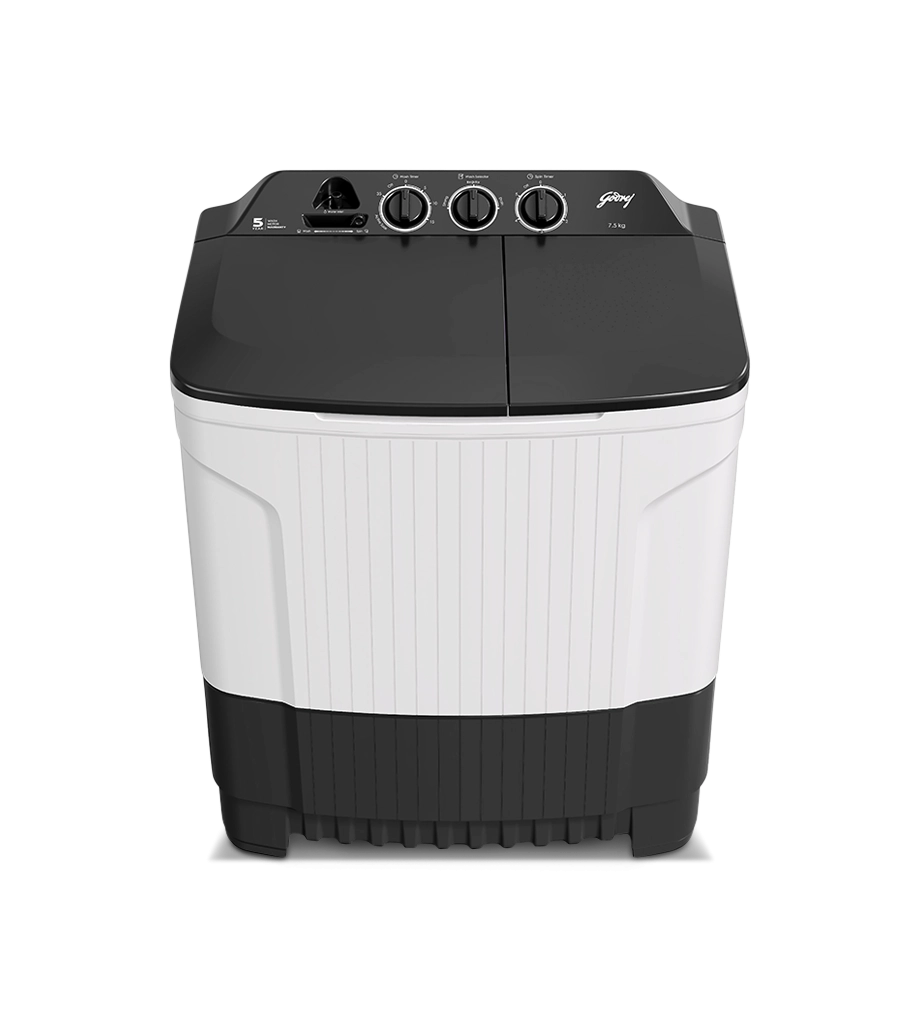 Godrej Semi Automatic Washing Machine 7.2 KG – Wine Red  Model: WSEDGE 75 5.0 CPLS WNRD