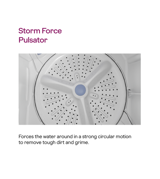 Godrej Semi Automatic Washing Machine 7.2 KG – Wine Red  Model: WSEDGE 75 5.0 CPLS WNRD