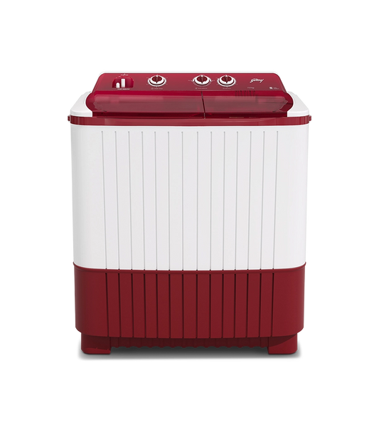 Godrej 7 Kg 5 star Semi-Automatic Top Loading Washing Machine (WSAXIS DX 70 5.0 SN2 T WNRD, Wine Red, 100% rust proof poly propylene body)