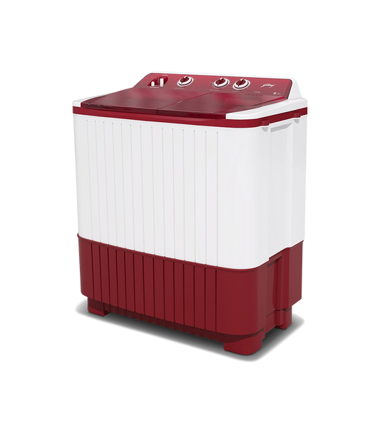 Godrej 7 Kg 5 star Semi-Automatic Top Loading Washing Machine (WSAXIS DX 70 5.0 SN2 T WNRD, Wine Red, 100% rust proof poly propylene body)