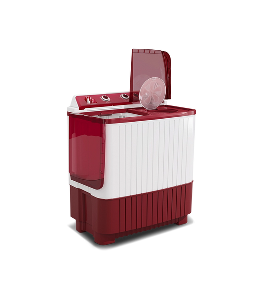 Godrej 7 Kg 5 star Semi-Automatic Top Loading Washing Machine (WSAXIS DX 70 5.0 SN2 T WNRD, Wine Red, 100% rust proof poly propylene body)