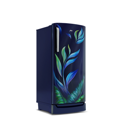 Godrej Edge Marvel 184L 3 Star Single Door Refrigerator Fusion Blue