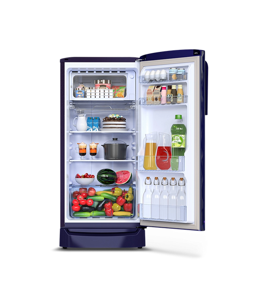 Godrej Edge Marvel 184 L 3-Star Single Door Refrigerator  Model: RD EMARVEL 207C TDF FU BL (Copy)