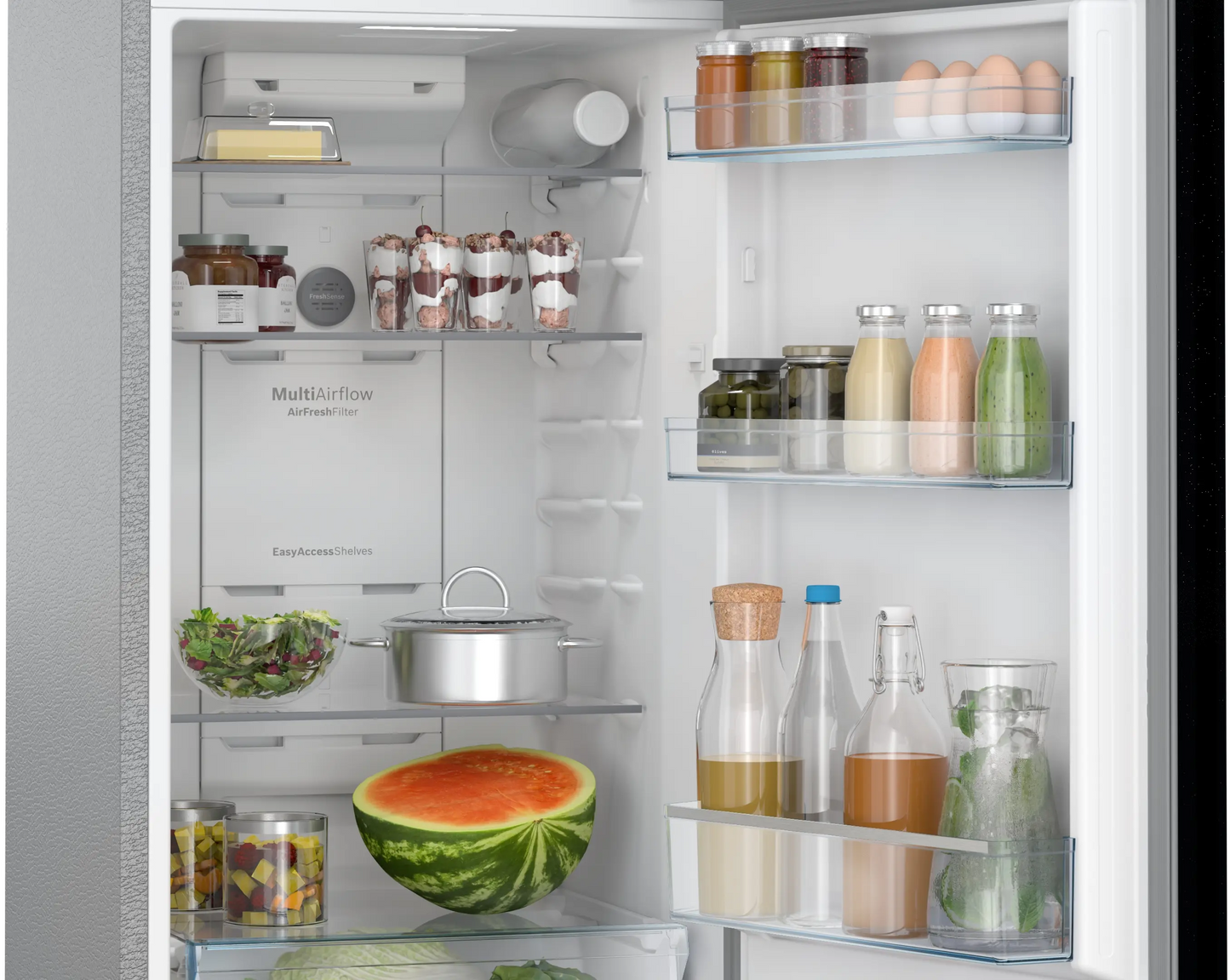 Bosch Series 4 Free-Standing Fridge-Freezer (Freezer on Top)  Model: CTN29K22NI  No Frost Convenience. Premium Design. Reliable Bosch Performance.