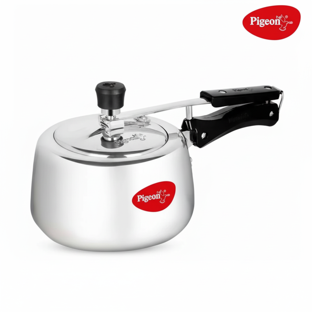Pigeon Mila 2 Litre Pressure Cooker  Compact Size | Fast Cooking | Everyday Use