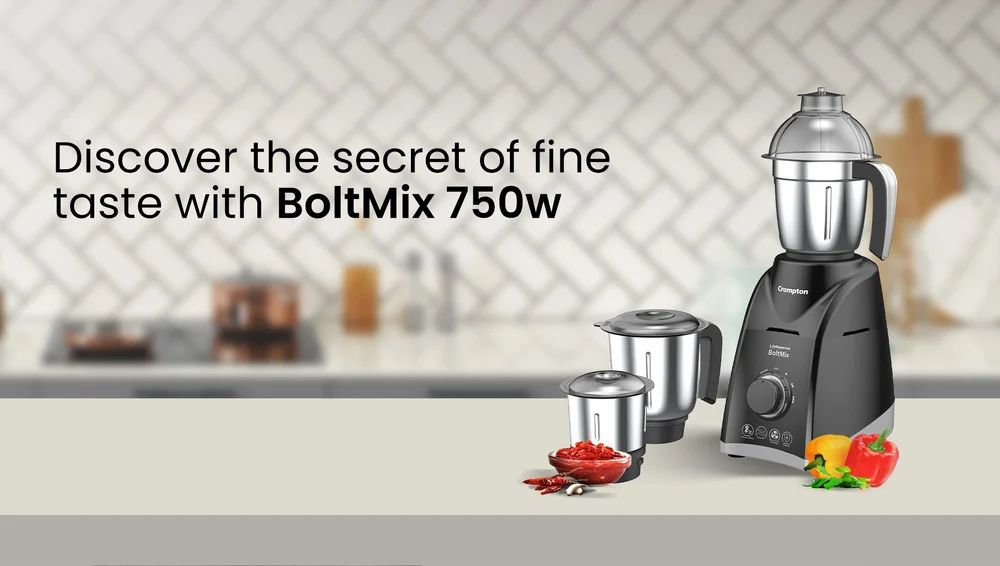 (BUY 1 GET 1) Crompton Boltmix 750W Mixer Grinder