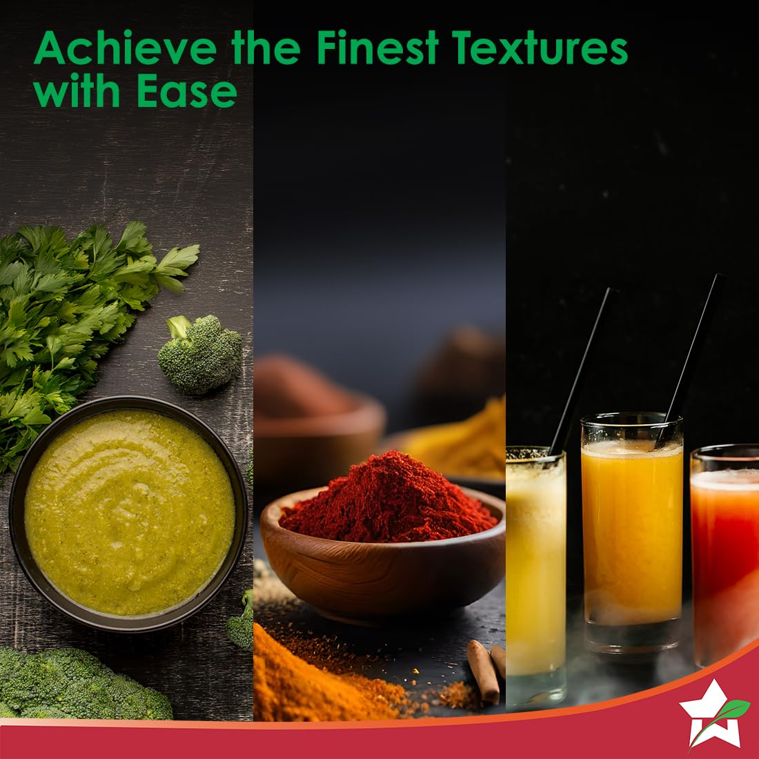 Wonderchef Acura Plus 500 W Mixer Grinder | 4 Jars | Stainless Steel and Transparent PC Jars | Powerful Blending, Mixing, Grinding | 3-Speed, Pulse Function | Anti-Skid Feet | 5 Year Warranty on Motor