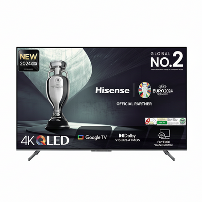 Hisense Q6N 109 cm (43 inch) QLED 4K Ultra HD Smart Google TV with 4K AI Upscaler (2024)