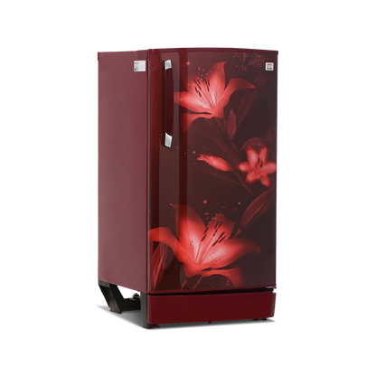 Godrej Edge Rio+ 180 L 1 Star Direct-Cool Single Door Refrigerator  Model: RD EDGE 205A THF | Berry Wine | Direct Cool