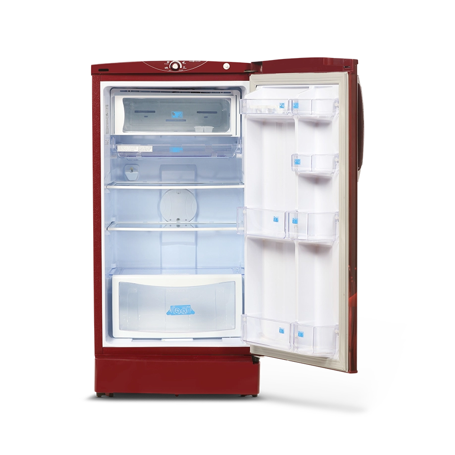 Godrej Edge Rio+ 180 L 1 Star Direct-Cool Single Door Refrigerator  Model: RD EDGE 205A THF | Berry Wine | Direct Cool