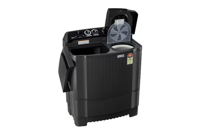 LG 8Kg Semi Automatic Washing Machine, Roller Jet Pulsator + Soak, Middle Black, 5 Star P8015SKAZ