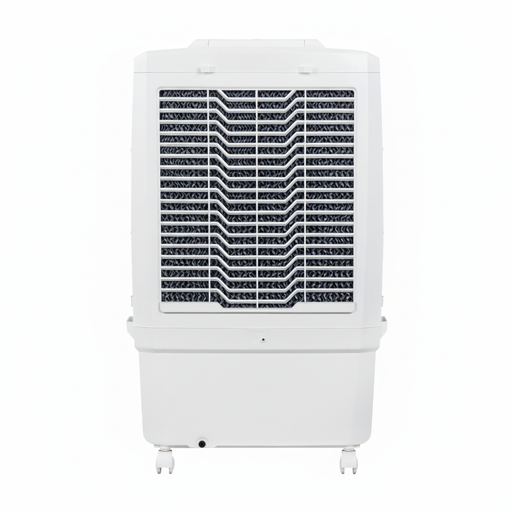 Bajaj Shield Series Specter 56 Litres Desert Air Cooler with Turbo Fan Technology (4 Way Swing Deflection, White)