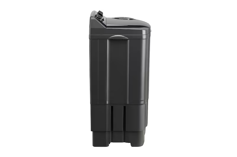 LG 8Kg Semi Automatic Washing Machine, Roller Jet Pulsator + Soak, Middle Black, 5 Star P8015SKAZ