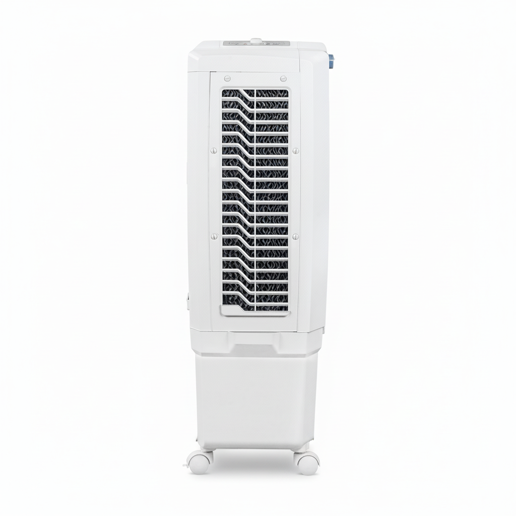 Bajaj Shield Series Specter 56 Litres Desert Air Cooler with Turbo Fan Technology (4 Way Swing Deflection, White)