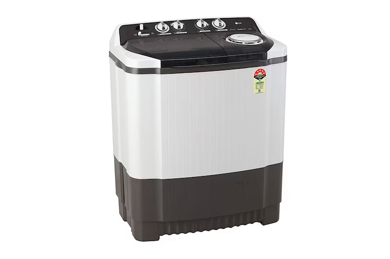 LG 8.5 Kg 5 Star Semi Automatic Top Load Washing Machine  Roller Jet Pulsator + Soak | Dark Grey | Model: P8525SGAZ