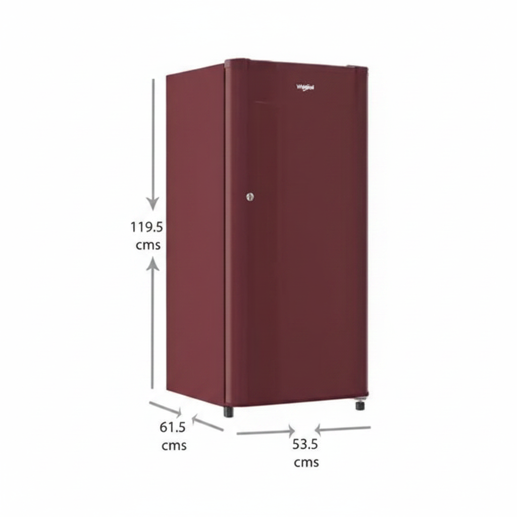 Whirlpool 72492 185 L Single Door Refrigerator - 200 Genius Cls Plus Is Wine-Z