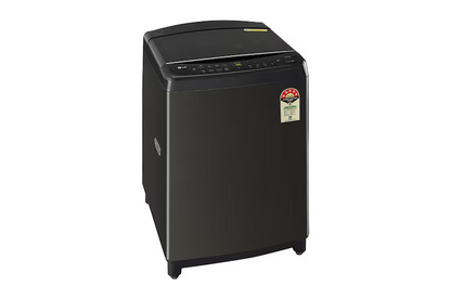 LG 10 Kg 5 Star AI Direct Drive™ Top Load Washing Machine  In-built Heater | Platinum Black | Fully Automatic | Model: THD10SWP