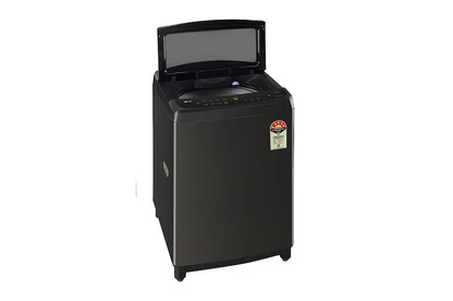LG 10 Kg 5 Star AI Direct Drive™ Top Load Washing Machine  In-built Heater | Platinum Black | Fully Automatic | Model: THD10SWP