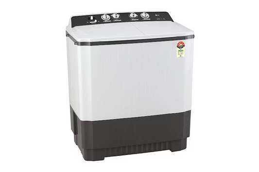 LG 10 Kg 5 Star Semi Automatic Washing Machine  Roller Jet Pulsator | Dark Grey | Model: P1040RGAZ