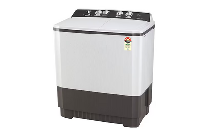 LG 10 Kg 5 Star Semi Automatic Washing Machine  Roller Jet Pulsator | Dark Grey | Model: P1040RGAZ