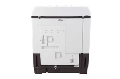 LG 8 Kg 5 Star Semi Automatic Washing Machine  Roller Jet Pulsator + Soak | Dark Grey | Model: P8015SGAZ