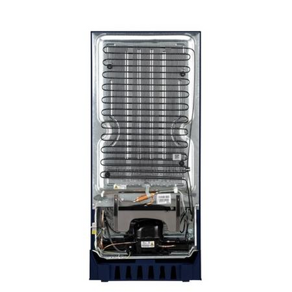 LG 185 L 2 Star Direct Cool Single Door Refrigerator  Model: GL-D199OBEC | Blue Euphoria | With Base Stand Drawer